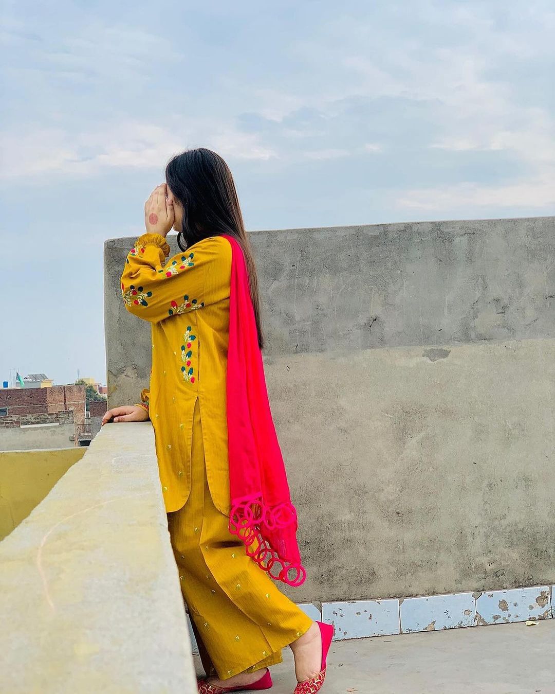 Cross-Stitch Plazzo Embroidery 2PC Suit | Libaas e Resham